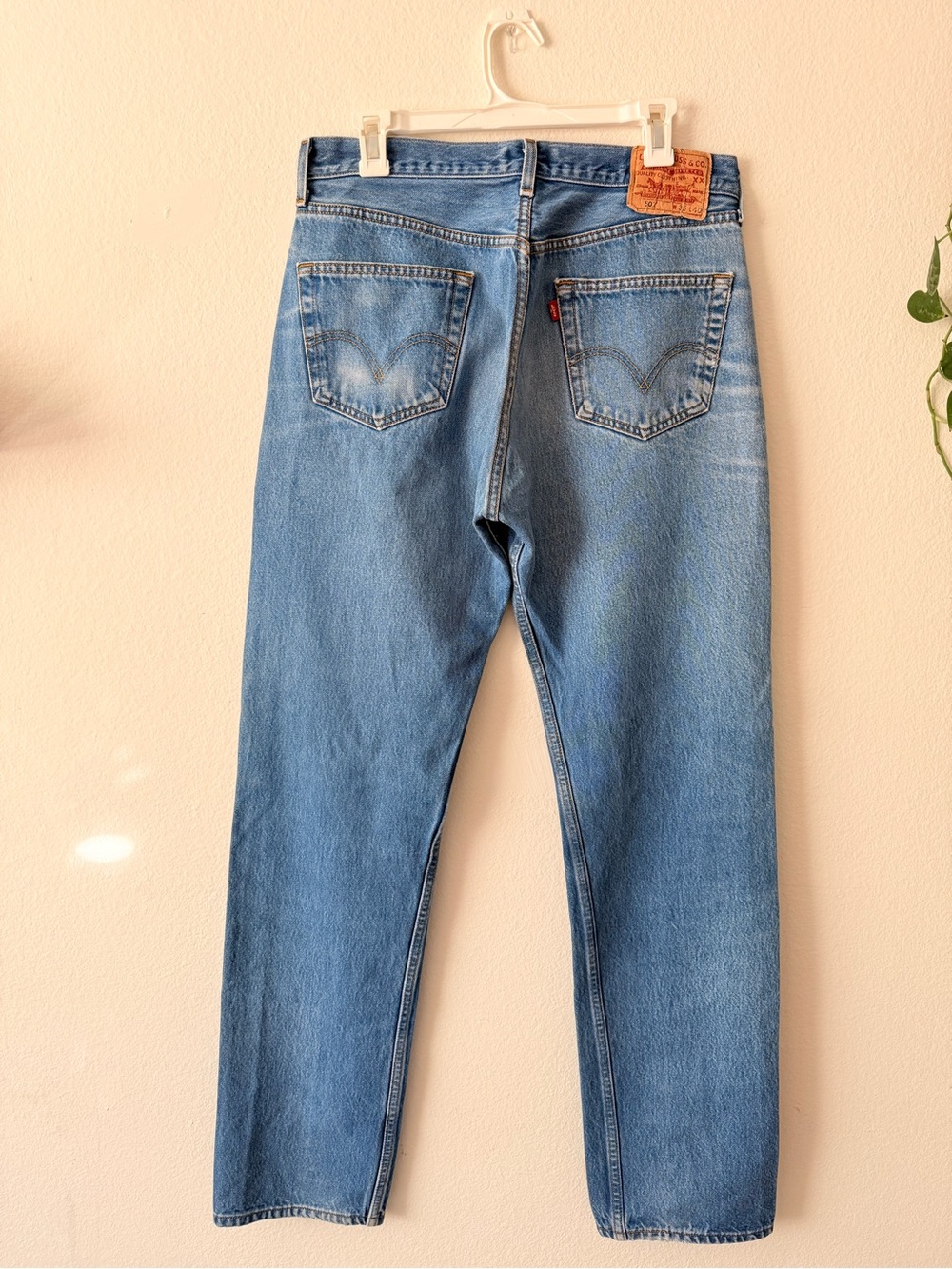 Levi's 501 Straight Men’s Jeans - Light Blue Denim